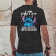 Stitch I Am Who I Am Your Approval Isnt Needed Mens Back Print T-shirt Funny Gifts