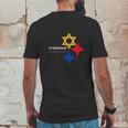 Stronger Than Hate Official Pittsburgh Steelers Steel City Star Of David Mens Back Print T-shirt Funny Gifts