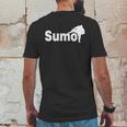 Sumo Japanese Fighter Logo Mens Back Print T-shirt Funny Gifts