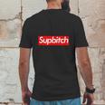 Supbitch Logo Mens Back Print T-shirt Funny Gifts