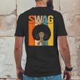 Swag Vintage Melanin Queen Mens Back Print T-shirt Funny Gifts