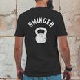 Swinger Funny Kettlebell Workout Mens Back Print T-shirt Funny Gifts