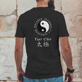 Tai Chi Chuan Chinese Martial Arts Yin Yang Mens Back Print T-shirt Funny Gifts