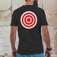 Target Funny Printed On The Back Bulls Eye Gift Mens Back Print T-shirt Funny Gifts