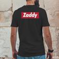 Thot Zaddy Mens Back Print T-shirt Funny Gifts