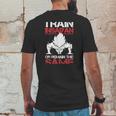 Train Insaiyan Or Remain The Sasme T-Shirt Mens Back Print T-shirt Funny Gifts