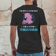 Unicorn Gym Workout Fun Fitness By Zany Brainy Mens Back Print T-shirt Funny Gifts