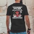 University Of The Incarnate Word Uiw Educated Queen Proud Of My Roots Mens Back Print T-shirt Funny Gifts