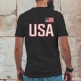 Usa National Pride Deluxe Soft Mens Back Print T-shirt Funny Gifts