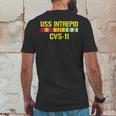 Uss Intrepid Cvs-11 Vietnam Veteran Memorial Day Mens Back Print T-shirt Funny Gifts