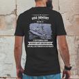 Uss Sentry Mcm3 Mens Back Print T-shirt Funny Gifts