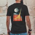 Ussr Vintage Communist Ussr Space Mens Back Print T-shirt Funny Gifts