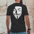 V Per Vendetta Face Film Horror Cinema Tv T-Shirt Mens Back Print T-shirt Funny Gifts