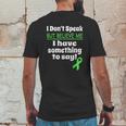 Verbal Awareness Cerebral Palsy Brain Damage Awareness Mens Back Print T-shirt Funny Gifts