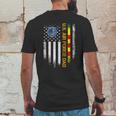 Vintage American Flag Proud Us Air Force Vietnam Veteran Dad Meaningful Gift Mens Back Print T-shirt Funny Gifts