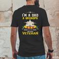 Vintage Dad Grandpa Vietnam Veteran Veteran Day Us Army Graphic Design Printed Casual Daily Basic Mens Back Print T-shirt Funny Gifts