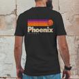 Vintage Retro Phoenix Arizona Basketball Logo Mens Back Print T-shirt Funny Gifts