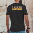 Vintage Tucson Arizona Desert Retro Mens Back Print T-shirt Funny Gifts