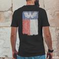 Waylon Jennings Texas Flag Mens Back Print T-shirt Funny Gifts