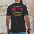 Wilkins Shirt Personalized Name GiftsShirt Name Print T Shirts Shirts With Name Wilkins Mens Back Print T-shirt Funny Gifts