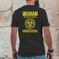 Wuhan Institute Of Virology T-Shirt Mens Back Print T-shirt Funny Gifts