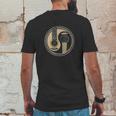 Yin Yang Guitar Rock Shirt Funny Guitar Mens Back Print T-shirt Funny Gifts