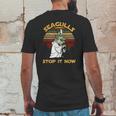 Yoda Seagulls Stop It Now Shirt Mens Back Print T-shirt Funny Gifts