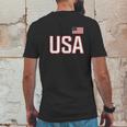 Youth Usa National Pride Mens Back Print T-shirt Funny Gifts