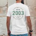 18 Years Old Bday Legend Since 2003 Vintage 18Th Birthday Mens Back Print T-shirt Funny Gifts