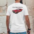 1969 Ford Torino Gt Front Red Mens Back Print T-shirt Funny Gifts