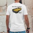 1970 Ford Mach1 Yellow Mens Back Print T-shirt Funny Gifts