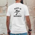 Mens Back In Business Funny Plague Doctor Mens Back Print T-shirt Funny Gifts