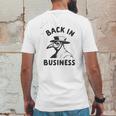 Back In Business Funny Plague Doctor Graphic Mens Back Print T-shirt Funny Gifts