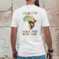 Beauty Has No Skin Tone Afro African American Pride People Mens Back Print T-shirt Funny Gifts