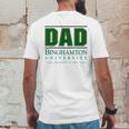 Binghamton University State University Of New York Proud Dad Parents Day Mens Back Print T-shirt Funny Gifts