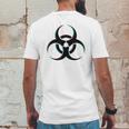 Biohazard Arl Design Radioactive Symbol Nuclear Gifts Mens Back Print T-shirt Funny Gifts