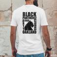 Black Panther Party 1966 Oakland California Mens Back Print T-shirt Funny Gifts