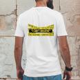 I Cant Breathe Eric Garner Yellow Mens Back Print T-shirt Funny Gifts