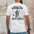 Cat Buckle Up Buttercup You Just Flipped My Witch Switch 2 Mens Back Print T-shirt Funny Gifts