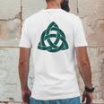 Celtic Knot Triquetra Mens Back Print T-shirt Funny Gifts