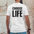 Choose Life 80S Retro Vintage Mens Back Print T-shirt Funny Gifts