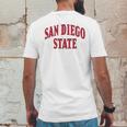 Classic Arch San Diego State Mens Back Print T-shirt Funny Gifts