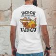 Cute Cat Tacocat Spelled Backwards Is Taco Cat Mens Back Print T-shirt Funny Gifts