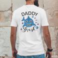 Daddy Shark Doo Doo Cute Funny Family Cool Fathers Day Gift Mens Back Print T-shirt Funny Gifts