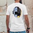 Daft Punk Robot Mens Back Print T-shirt Funny Gifts