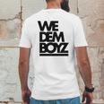 We Dem Boyz Mens Back Print T-shirt Funny Gifts