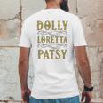 Dolly Loretta Patsy Mens Back Print T-shirt Funny Gifts