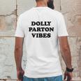 Dolly Parton Vibes Mens Back Print T-shirt Funny Gifts