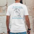 Dolphin Annoying People Dolphin Lovers Mens Back Print T-shirt Funny Gifts