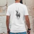 Don Quixote De La Mancha Y Sancho Mens Back Print T-shirt Funny Gifts